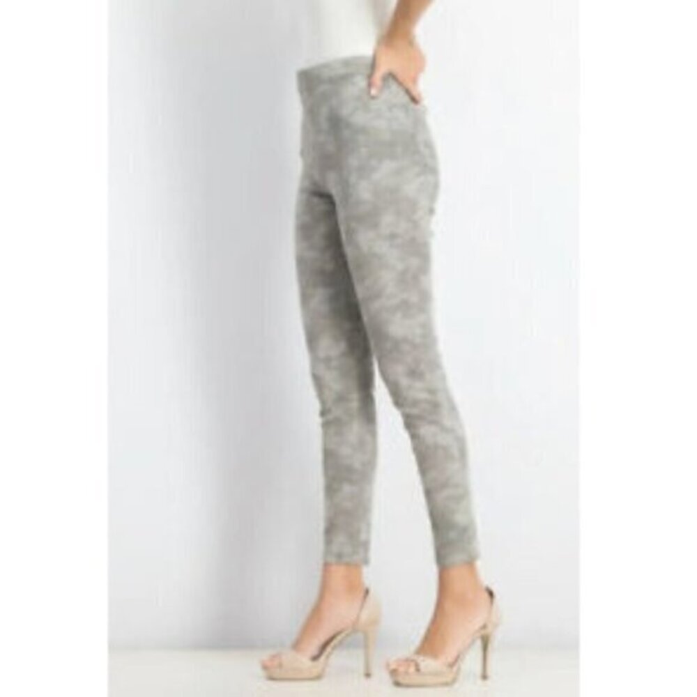 SPANX Jean Ladies Jeggings Ankle Leggings Stone Wash in Camo Print Size Small